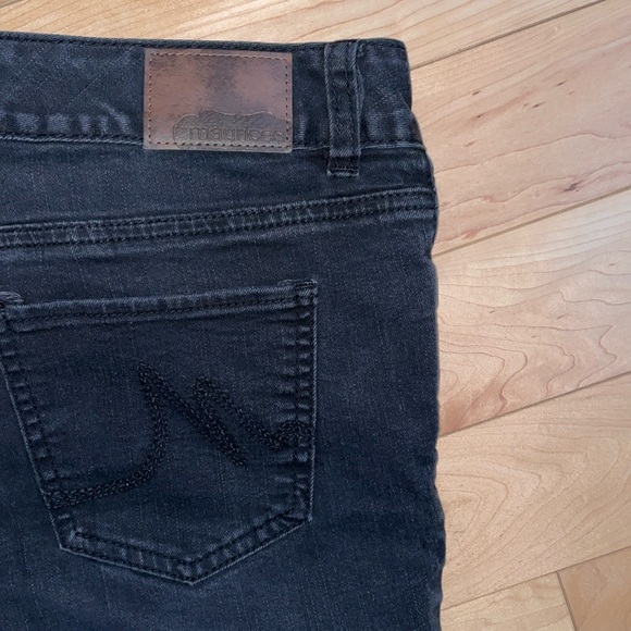 Maurices Boot Cut black jeans size 9 10 - Picture 8 of 8